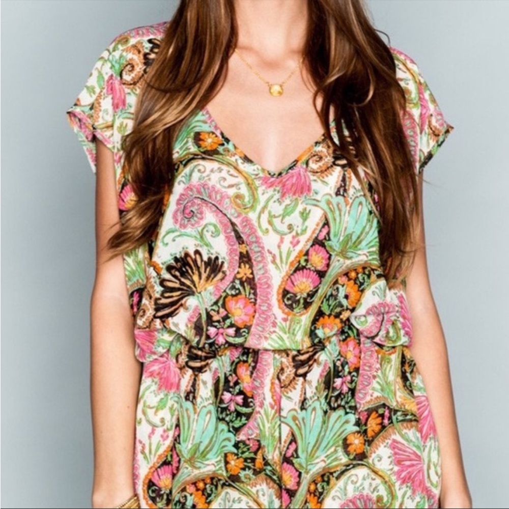 Rowdy Romper || Festival-Ready || Paisley